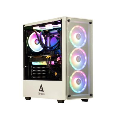 Cobratype Sonora Gaming Desktop PC - Ryzen 5800X, RTX 3060 Ti, 32GB DDR4, 1TB NVMe, AIO Liquid Cooler