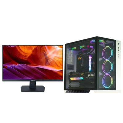 Cobratype Serpent Gaming Desktop PC - Ryzen 5900X, RTX 3090, 64GB DDR4, 2TB NVMe, 240mm AIO Liquid Cooler, Windows 10 Pro