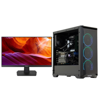 Cobratype Ladon Gaming Desktop PC - Intel Core i7-12700KF, NVIDIA RTX 3090, 32GB DDR4, 2TB NVMe, AIO Liquid Cooler, Windows 11 Pro