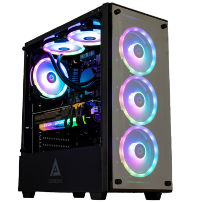 Cobratype Cantil Gaming Desktop PC - Ryzen 5600X, RTX 3060 Ti, 16GB DDR4, 1TB NVMe, AIO Liquid Cooler