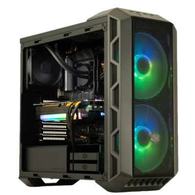 Cobratype Gorgon Gaming Desktop PC - Intel Core i9-12900KF, NVIDIA RTX 3080, 32GB DDR5, 2TB NVMe, AIO Liquid Cooler, Windows 11 Pro