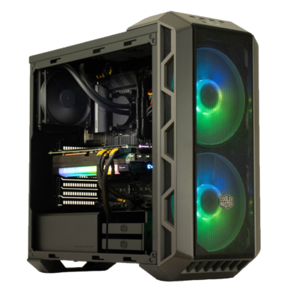 Cobratype Gorgon Gaming Desktop PC - Intel Core i9 12900KF, NVIDIA RTX 3080 Ti, 32GB DDR4, 2TB NVMe, AIO Liquid Cooler, Windows 11 Pro