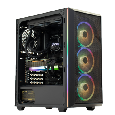 Cobratype Diamondback Gaming PC - RTX 3080 Ti, Intel Core i9 12900KF (Up to 5.20 GHz), 16 GB DDR5, 1 TB NVMe, 240mm AIO Liquid Cooler, Windows 11 Pro